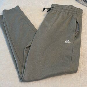 EUC adidas women’s gray joggers size S